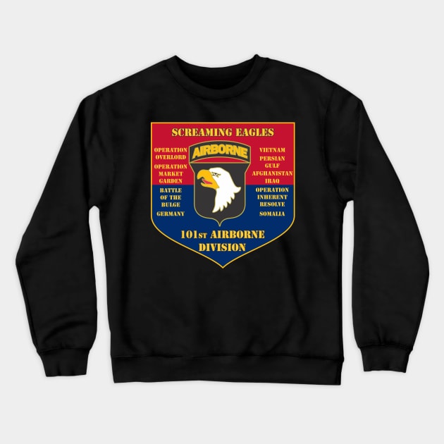 101st Airborne Division Crewneck Sweatshirt by MBK